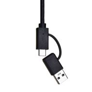 Adaptér USB-C na Ethernet Unitek U1313C Sivá 30 cm