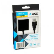 Adaptér HDMI na VGA Ibox IAHV01 Čierna