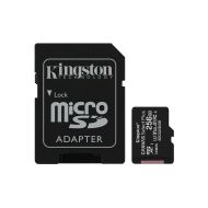 Pamäťová karta Micro SD s adaptérom Kingston Canvas Select Plus 256 GB