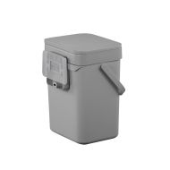 Odpadkový kôš EKO Puro II Foodwaste Caddy 5L šedý