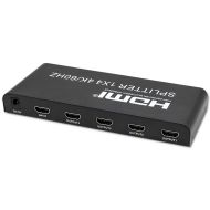 HDMI Switch Qoltec 51799 Čierna