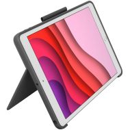 Bluetooth klávesnica s držiakom na tablet Logitech 920-009624 Qwertz Nemčina Sivá Grafitová