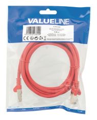 Sieťový kábel Valueline VLCP85121R20 Cat5e SF/UTP Rj45 (8/8) Samec - Rj45 (8/8) Samec 2,00 M červený