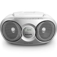 Rádio/CD prehrávač Philips AZ215S/12 strieborný