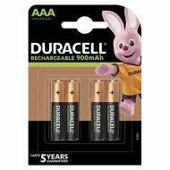 Dobíjacie Batérie DURACELL StayCharged AAA (4pcs) HR03 AAA 1,2 V AAA