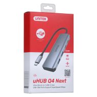 USB rozbočovač Unitek H1107Q Čierna