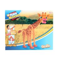 Toi-Toys 3D puzzle Žirafa Junior 31,5 cm penová oranžová 104-dielna