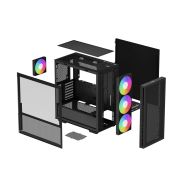 Počítačová skriňa ATX v prevedení midi-tower DEEPCOOL R-CH560-BKAPE4-G-1 Čierna Viacfarebná