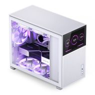 Počítačová skriňa ATX v prevedení midi-tower Jonsbo D31 MESH WHITE SC Biela LCD obrazovka