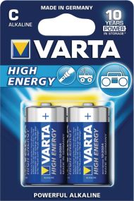 Varta 4914/2b Batéria alkalická C/lr14 1,5 V High Energy 10 blistrov