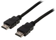 Vysokorýchlostný HDMI kábel Valueline VLVB34000B10 s ethernetovým HDMI konektorom - HDMI konektor 1,