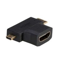 Adaptér HDMI na Micro HDMI Akyga AK-AD-23 Mini HDMI Čierna