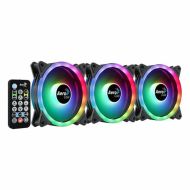 Ventilátor počítačovej skrine Aerocool Duo 12 Pro Ø 12 cm ARGB (3 kusov)