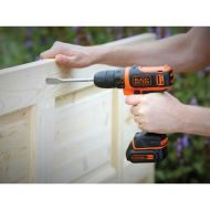 Skrutkovač Black & Decker BDCDD12KB-QW 10,8 V