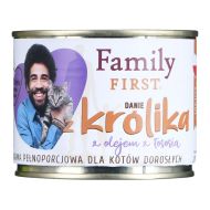 Krmivo pre mačky Family First Rabbit Králik 200 g