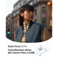 In - Ear Bluetooth slúchadlá Xiaomi Redmi Buds 5 Pro Biela