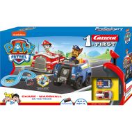 Pretekárska dráha Carrera First Paw Patrol + 2 autá a 2 ovládače 240 cm