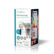 Viacfarebná lampa Nedis WIFILRC10GU10 Smartlife Wi-Fi Gu10 345 Lm 4,9 W RGB / teplá až studená biela