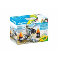 Sada hračiek Playmobil Color Motocykel 18 Kusy