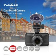 Nedis DCAM15BK Dashcam Full HD 1080 P 1 CH 3,0-palcový pozorovací uhol 120° kovového krytu