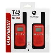 Prenosná vysielačka Motorola T42 RED 1,3" LCD 4 km