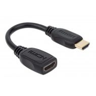 HDMI Kábel Manhattan 354523 Čierna