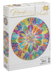 Guľaté puzzle Grafix Mandala 1000 dielikov