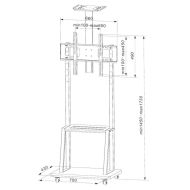 Nastaviteľný držiak Techly ICA-TR33 32" 70"