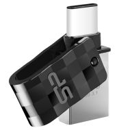 USB flash disk Silicon Power Mobile C31 USB 3.1 USB-C OTG 32 GB Čierna Čierna/strieborná (1 kusov)