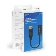 Adaptér DisplayPort na HDMI Savio AK-62 20 cm