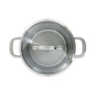 BK Wave Stockpot 24 cm nerez/sklo