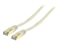 HQ HQBF-M081-1.0 Cat5e Utp sieťový kábel Rj45 (8/8) Samec - Rj45 (8/8) Samec 1,00 M sivý