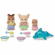 Príslušenstvo pre domček pre bábiky Sylvanian Families 5749 Nursery Friends Pool Fun trio