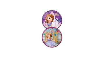 Dekoračná guľa Disney Sofia 14 cm