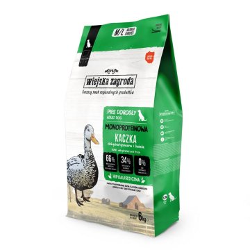 Krmivo WIEJSKA ZAGRODA Monoprotein Duck Kačica 6 Kg