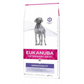 Krmivo Eukanuba Dermatosis FP for Dogs Dospelý Ryby 12 kg