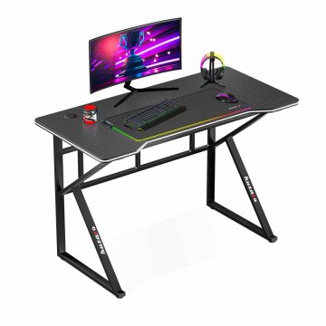 Stôl Gaming Huzaro HZ-Hero 1.6 Black Čierna 120 x 75 x 60 cm