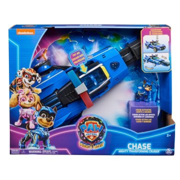 Paw Patrol The Mighty Movie Chase Race Car + Svetlá a zvuky