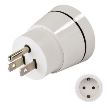 Hama Travel Plug Adapter Europe - USA