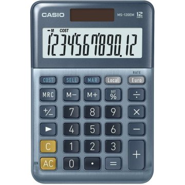 Kalkulačka Casio MS-120EM Modrá