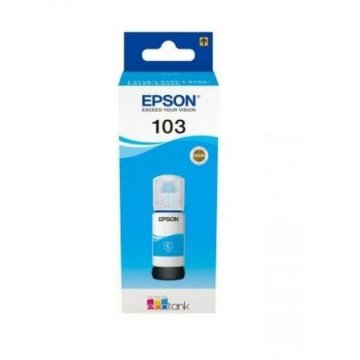 Kompatibilné Atramentová Kazeta Epson 103 EcoTank Cyan ink bottle (WE) 70 ml Azúrová