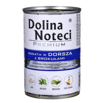 Mokré jedlo Dolina Noteci Premium Ryby 400 g