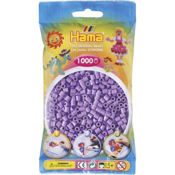 Hama nažehľovacie korálky Hama 1000 ks Purple Pastel