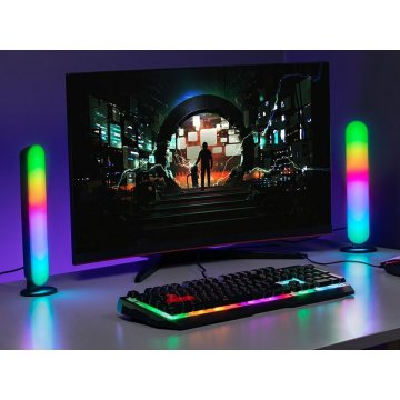 Stolná lampa Tracer RGB Ambience - Smart Flow Čierna Viacfarebná