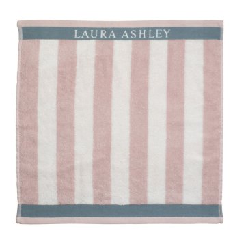 Laura Ashley Kuchynská utierka Blush Stripe 50x50 cm Ružová