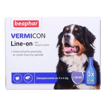 Proti parazitom Beaphar VERMIcon Line-on Dog L Proti parazitom