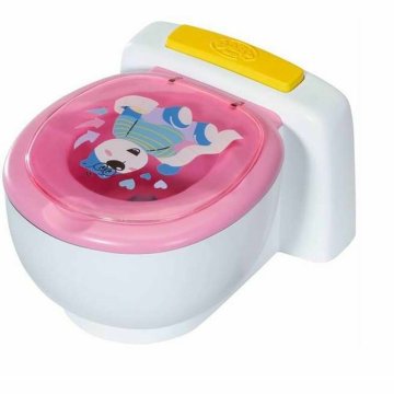 Doplnky pre bábiky Zapf Creation Bath Poo-PooToilet so zvukom (43 cm)