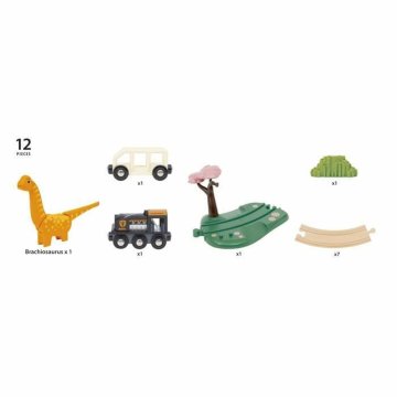 Vlak s okruhom Brio Dinosaur circle set