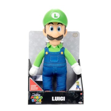 Plyšová hračka Super Mario Luigi 38 cm