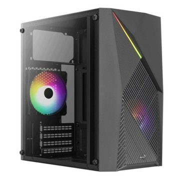 Počítačová skriňa ATX v prevedení midi-tower Aerocool PGS RAIDER MINI-G-BK-v3